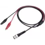 VOLTCRAFT BNC bandymo laidas 114 cm juoda, raudona MSC-100