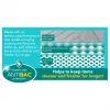 Kilimėlis voniai Beldray LA032647LGRYUFFEU7 Antibac Chevron memory foam, antibakterinis, pilkas