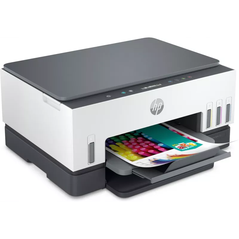 Daugiafunkcis spausdintuvas HP Smart Tank 670 – terminis rašalinis, spalvotas, A4, Wi‑Fi/Bluetooth, dvipusis, 4800x1200 DPI