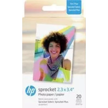 Foto popierius HP Sprocket Plus 5,8 x 8,6 cm (20 lapų) mobilioji spaudai