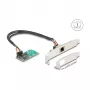 DeLOCK 95268 Vidinė RJ-45 adapterio kortelė Mini PCI Express 2,5 Gbit/s
