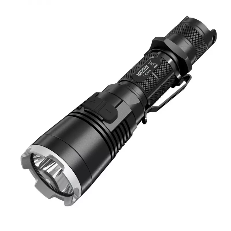 Nitecore MH27UV Juodas rankinis žibintas LED