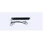 MicroConnect CABINETACC23 maitinimo skirstytuvas (PDU) 8 lizdai 1U juodas