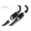 Greitasis jungiklis vandens blokams Alphacool ES 13876 (žalvaris, nikelis, plastikas, juoda/chromas)