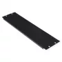 Aklinė plokštė ROLINE 19 colių 3U juodas plienas 480 mm