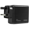 PD įkroviklis INTER-TECH PD-3100 100W USB-C juodas greitas maitinimo adapteris