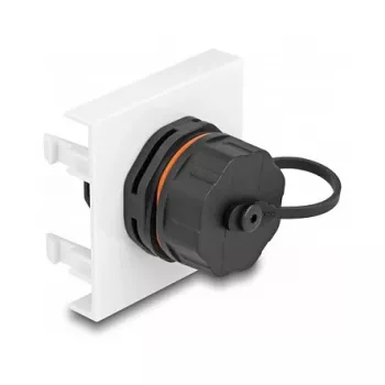 DeLOCK Easy 45 modulis RJ45 Cat.6A 45x45mm 1000 Mbit/s juodas