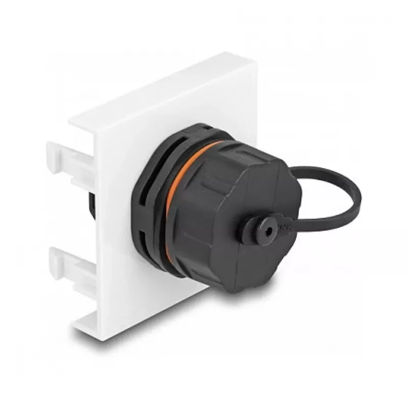 DeLOCK Easy 45 modulis RJ45 Cat.6A 45x45mm 1000 Mbit/s juodas