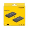 DeLOCK HDMI jungiklis 3×HDMI įėjimas į 1×HDMI išėjimas 8K 60 Hz
