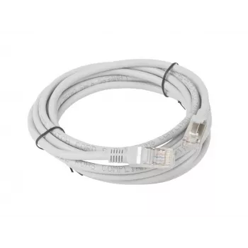 Tinklo kabelis LANBERG PCF5-10CC-0300-S Cat5e F/UTP RJ-45 3 m Pilkas