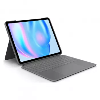 Logitech Combo Touch klaviatūra QWERTY danų, suomių, norvegų, švedų Smart Connector pilka