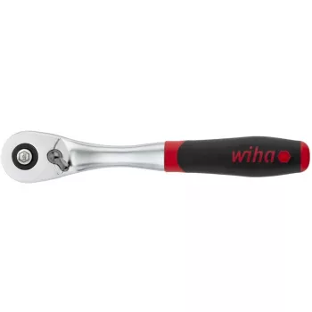 Wiha reversinis reketinis raktas 3/8 mygtukas ir rutulinis fiksatorius juoda/raudona (45625)