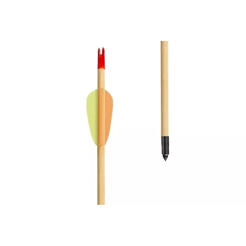PoE Lang Target Woodinės strėlės 30 D-027A-B1 5 vnt.