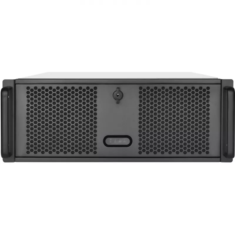Silverstone RM400 stovo korpusas 4U, juodai pilkas