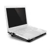 Aušinimo padėklas MEDIA-TECH MT2660 – USB nešiojamojo kompiuterio aušintuvas, 1 ventiliatorius 13,5 cm, 20 CFM, 1000 RPM, 330×250×40 mm, 327 g, foninis apšvietimas