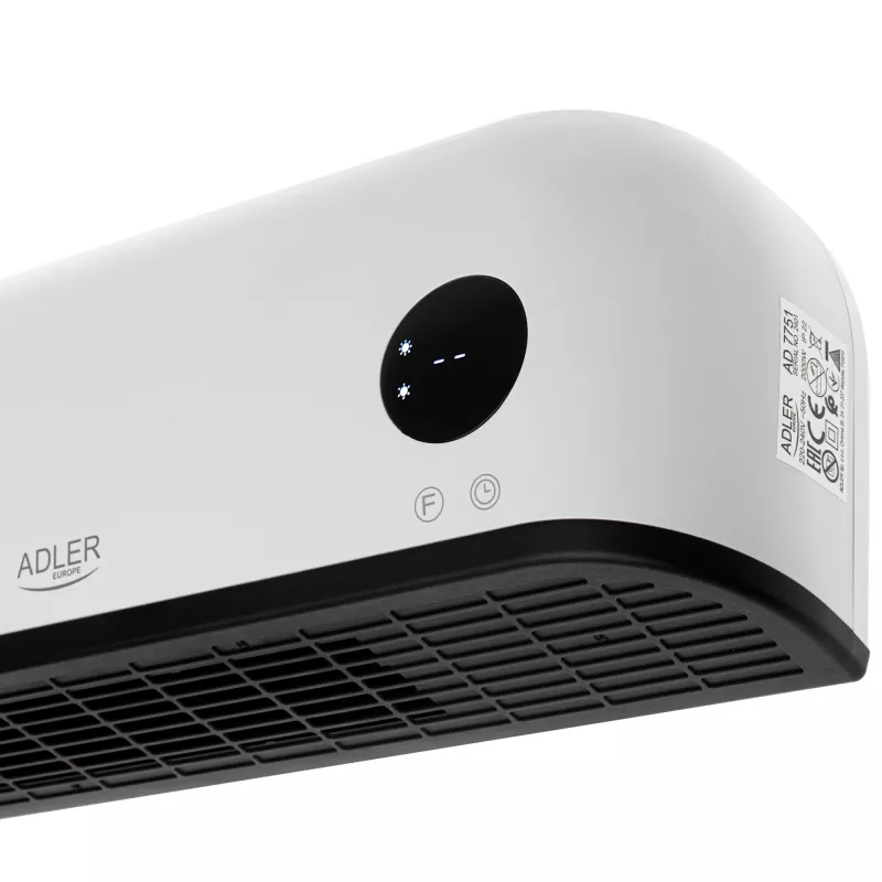 Adler AD 7751 šilumos uždanga juoda, balta 2000 W