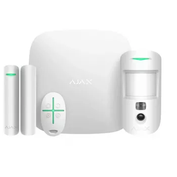 Signalizacijos pradinis rinkinys CAM/HDR Baltas 156253 Ajax