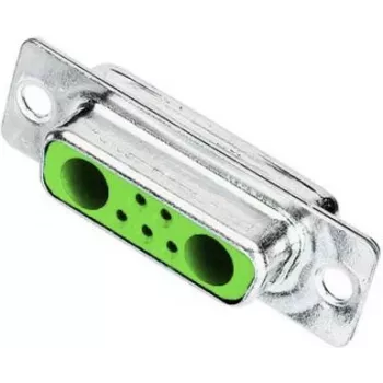Jungtis D-Sub 2 Harting 09 69 201 5072 žalia metalinė