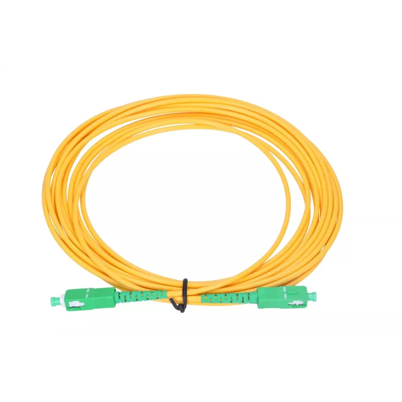 Optinis šuoliukas Extralink SC/APC–SC/APC vienmodis G.657.A1 3 mm, 5 m