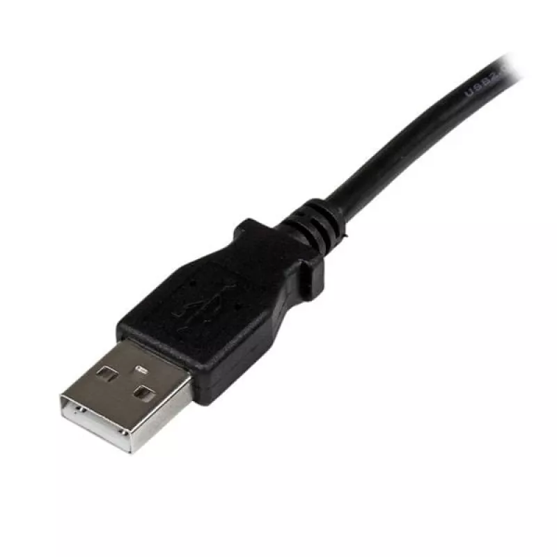 StarTech.com 3 m USB 2.0 A į stačiu kampu B laidas - vyriškas/vyriškas