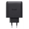 Įkroviklis Trust Maxo 65W 2 prievadų USB-C GaN greitasis įkrovimas juodas