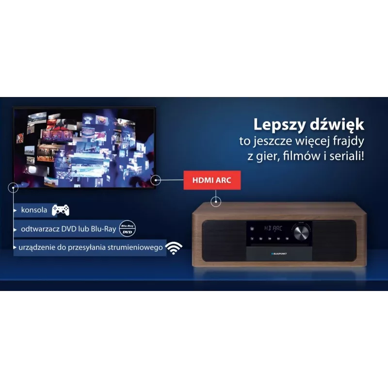 Belaidis nešiojamasis garsiakalbis BLAUPUNKT MS22BT