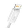 Baseus Dynamic USB į Lightning laidas, 2,4A, 2m (Baltas)