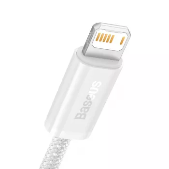 Baseus Dynamic USB į Lightning laidas, 2,4A, 2m (Baltas)