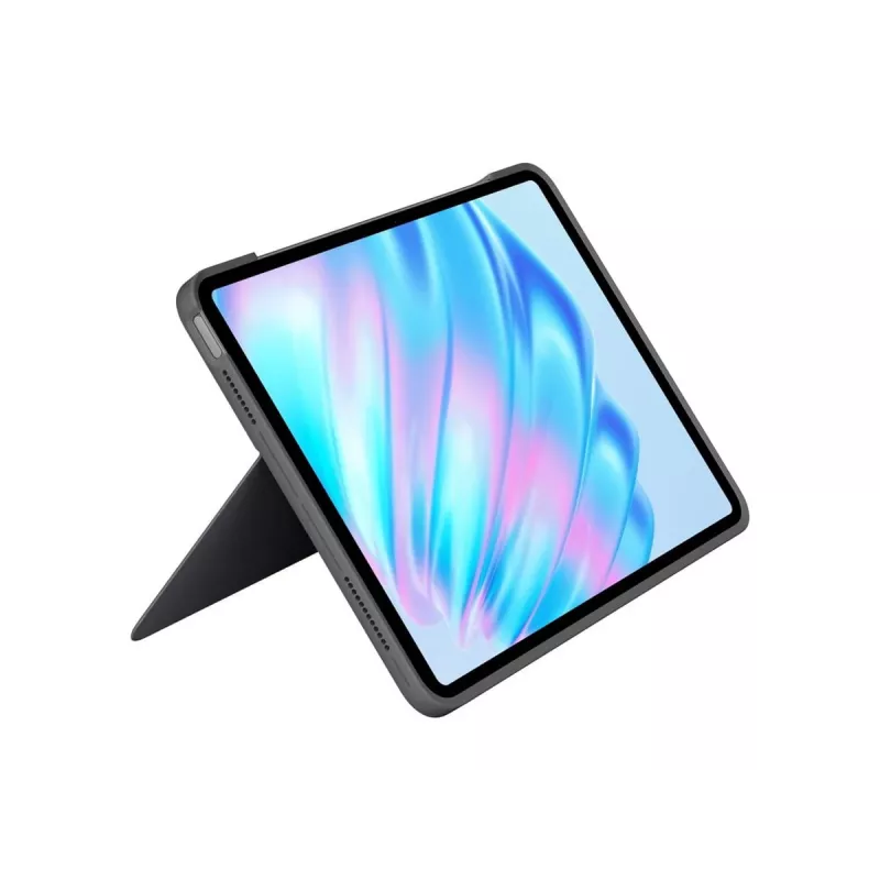 Klaviatūra Logitech Combo Touch QWERTZ vokiška Smart Connector pilka