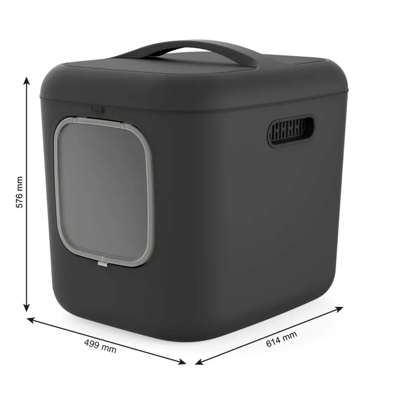 ROTHO White XL anthracite – katės kraiko dėžė