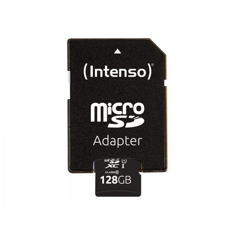 Intenso 128GB MicroSD UHS-I Class 10 atminties kortelė 3424491