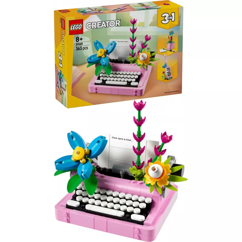 LEGO CREATOR 3in1 31169 Gėlių rašymo mašinėlė