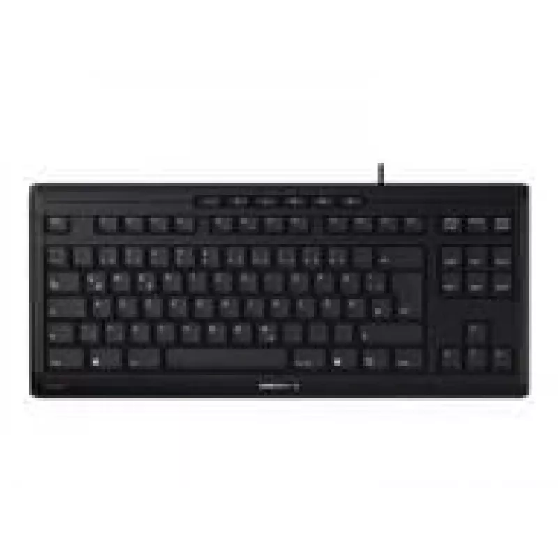 CHERRY STREAM TKL klaviatūra, USB, QWERTZ, vokiškas išdėstymas, juoda