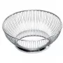 Alessi 826/24 apvalus patiekalų krepšelis iš nerūdijančio plieno, veidrodinis