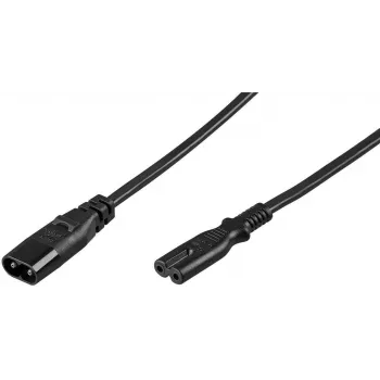 Wentronic C8–C7 jungiamasis laidas 2 m juodas (97201)
