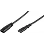 Wentronic C8–C7 jungiamasis laidas 2 m juodas (97201)