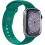 Puro silikoninis dirželis Apple Watch 42/44/45/49mm tamsiai žalias
