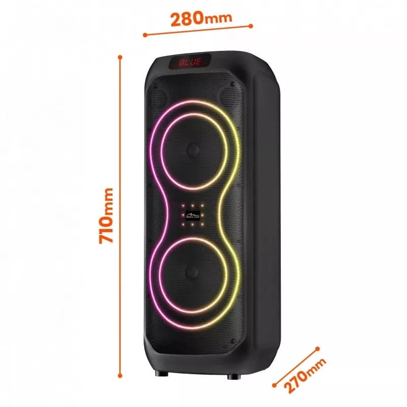 Didelė nešiojama kolonėlė Media-Tech POWER AUDIO MAX MT3185