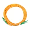 Patchcordas Extralink LC/APC–LC/APC viengubas režimas Duplex 9/125 µm G.657.A1, 2 m