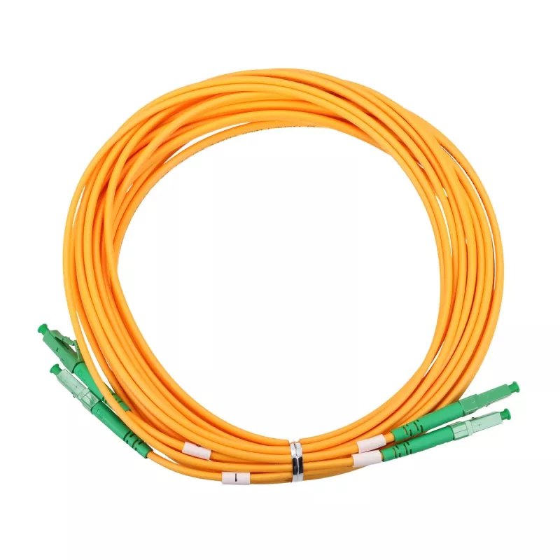 Patchcordas Extralink LC/APC–LC/APC viengubas režimas Duplex 9/125 µm G.657.A1, 2 m