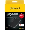 Intenso TX100 išorinis SSD diskas 500 GB USB Type-C 3.2 Gen 1 juodas