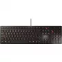 CHERRY KC 6000 Slim klaviatūra USB QWERTZ vokiška juoda