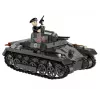 Konstruktorius Cobi Panzer I Ausf. B – 654 detalės, detalus tanko modelis