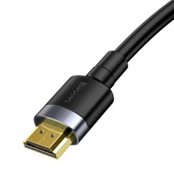 HDMI laidas Baseus CADKLF-H01 5 m A tipo vyriškas į vyrišką juodas