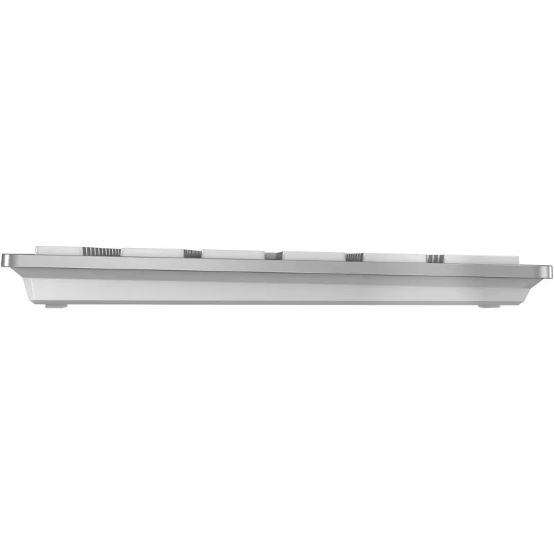 CHERRY DW 9100 SLIM belaidė klaviatūra ir pelė RF Wireless + Bluetooth QWERTZ vokiška sidabrinė