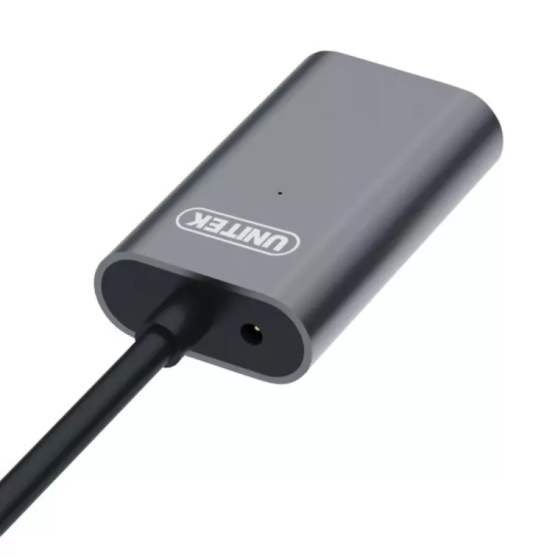 Unitek USB 3.0 aktyvus ilginimo kabelis, 10 m, aliuminis, Y-3005