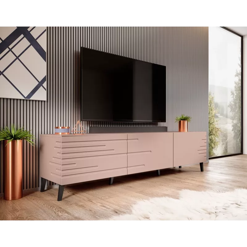 Cama RTV NOVA Spintelė 186x40x48 pink matinis