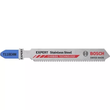 Bosch Expert T118 EHM pjūklo geležtė metalui, karbidas, 3 vnt.