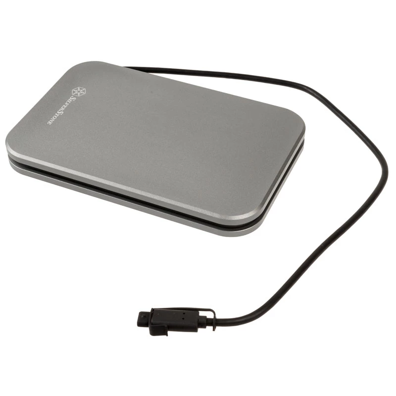 SilverStone Mammoth Series MMS02 – Išorinis diskų dėklas 2,5 colio (6,4 cm)