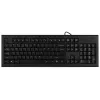 A4Tech KR-85 klaviatūra USB QWERTY JAV anglų juoda